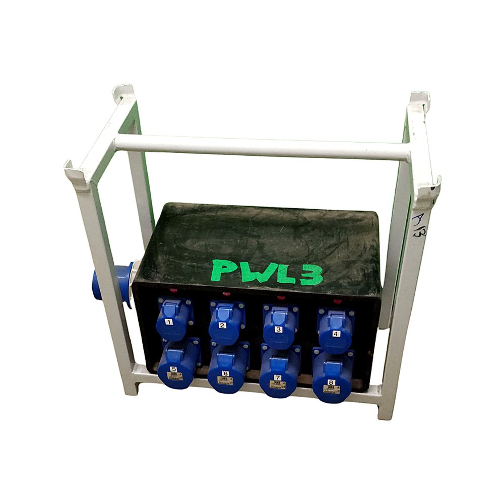 A13 - 63A 3-Pin In, 4 x 16A + 4 x 32A 3-Pin Out